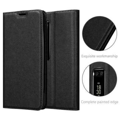 MEIZU PRO 7 lommebokdeksel case (svart)
