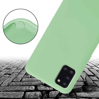 Deksel Samsung Galaxy A31 med Halskjede (grønn)