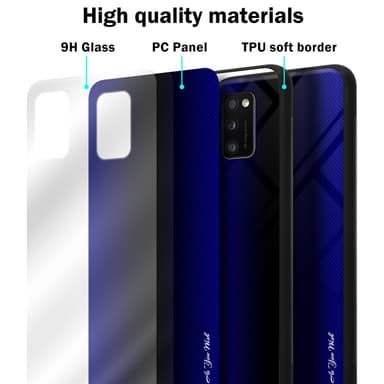Samsung Galaxy A41 Deksel Case Cover (lilla)