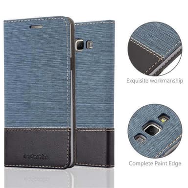 Samsung Galaxy A7 2015 lommebokdeksel etui (blå)