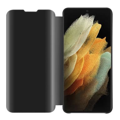 Samsung Galaxy S21 ULTRA lommebokdeksel etui (svart)