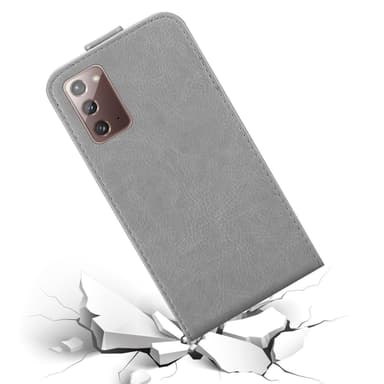 Samsung Galaxy NOTE 20 deksel flip cover (grå)