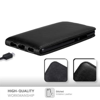Huawei P9 PLUS deksel flip cover (svart)