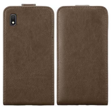 Samsung Galaxy A10 / M10 deksel flip cover (brun)