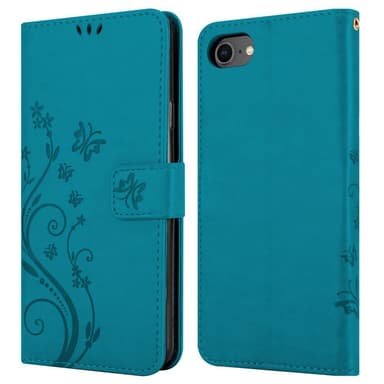 iPhone 7 / 7S / 8 / SE 2020 lommebokdeksel Blomster