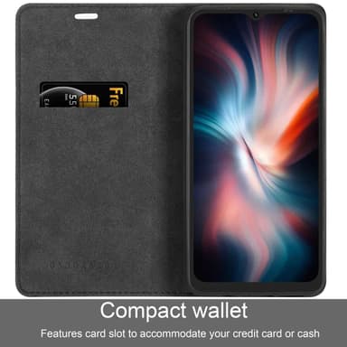 Umidigi C1 / C1 MAX lommebokdeksel case (svart)