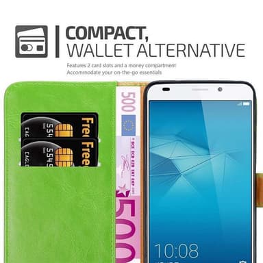 Honor 5C lommebokdeksel etui (grønn)