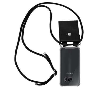Samsung Galaxy S7 Deksel med Halskjede (svart)