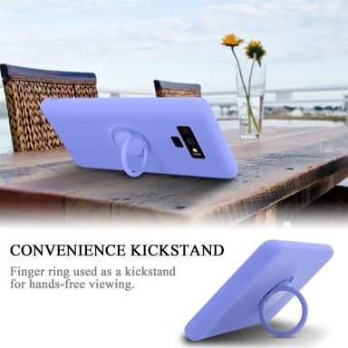 Deksel Samsung Galaxy NOTE 9 Ring Case (lilla)