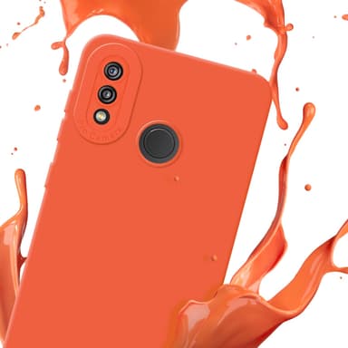 Huawei P20 LITE 2018 / NOVA 3E Deksel case (oransje)