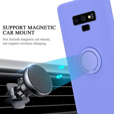 Deksel Samsung Galaxy NOTE 9 Ring Case (lilla)