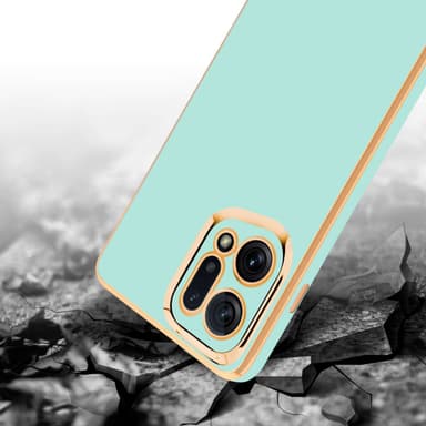 Oppo FIND X5 silikondeksel case (Grønn)