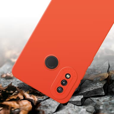 Huawei P20 LITE 2018 / NOVA 3E Deksel case (oransje)