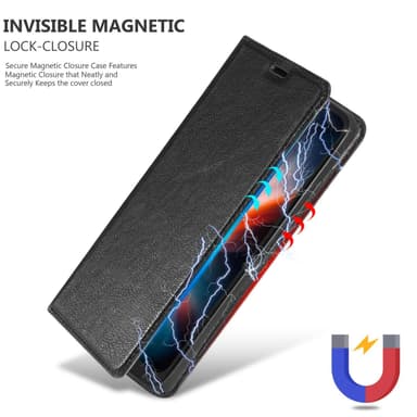 Umidigi C1 / C1 MAX lommebokdeksel case (svart)
