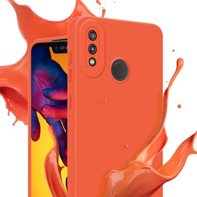 Huawei P20 LITE 2018 / NOVA 3E Deksel case (oransje)