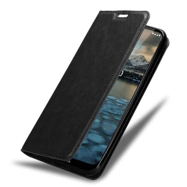 Nokia 2.4 lommebokdeksel case (svart)