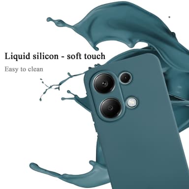 Redmi Note 13 pro 4G silikondeksel case (Grønn)
