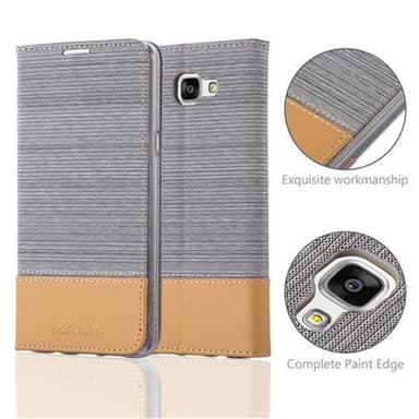 Samsung Galaxy A9 2016 lommebokdeksel etui (grå)