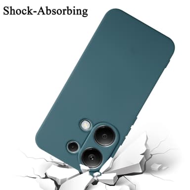 Redmi Note 13 pro 4G silikondeksel case (Grønn)