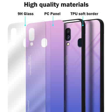 Deksel Samsung Galaxy A40 Case Cover (svart)