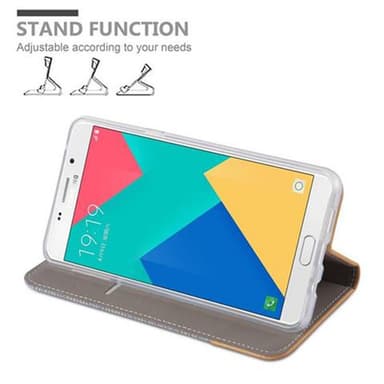 Samsung Galaxy A9 2016 lommebokdeksel etui (grå)