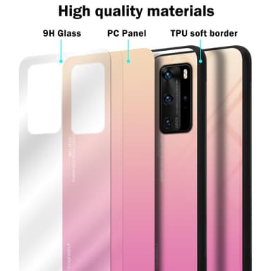 Deksel Huawei P40 PRO / P40 PRO+ Case Cover (svart)