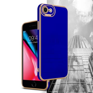 iPhone 7 / 7S / 8 / SE 2020 silikondeksel cover (blå)