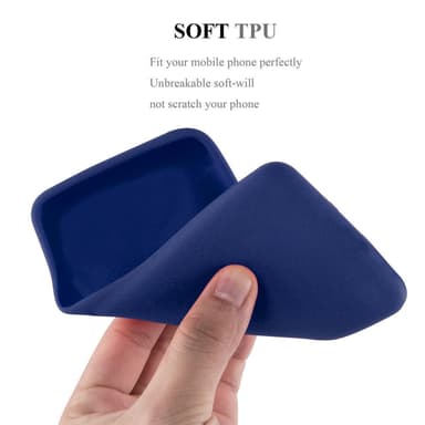 Deksel iPhone 13 Silikon cover (blå)
