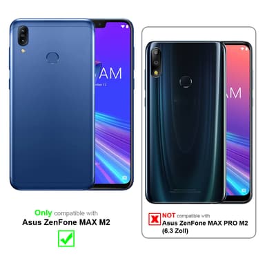 Asus ZenFone MAX M2 3x Skjermbeskytter Skärmskydd