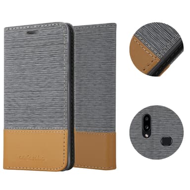 Samsung Galaxy A10s / M01s lommebokdeksel etui (grå)