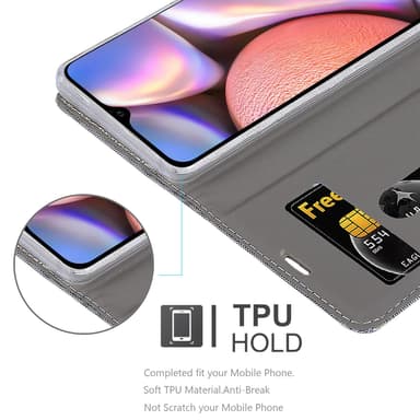 Samsung Galaxy A10s / M01s lommebokdeksel etui (grå)