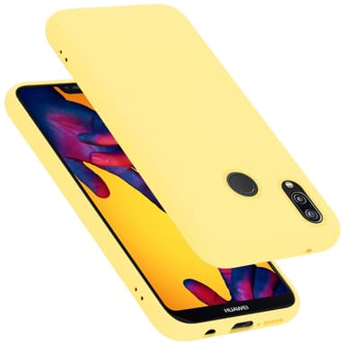 Huawei P20 LITE 2018 / NOVA 3E silikondeksel case (gul)