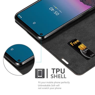 Nokia 5.4 lommebokdeksel case (brun)