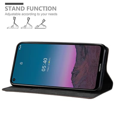 Nokia 5.4 lommebokdeksel case (brun)