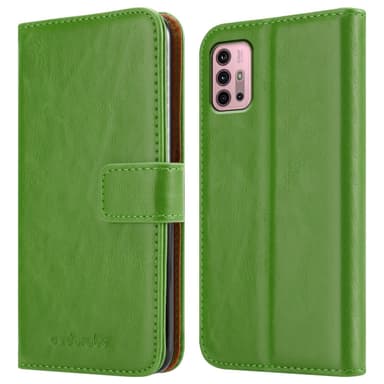 Motorola MOTO G10 / G30 lommebokdeksel etui (grønn)