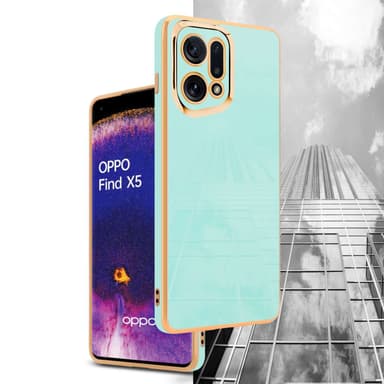 Oppo FIND X5 silikondeksel case (Grønn)