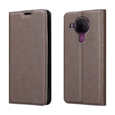 Nokia 5.4 lommebokdeksel case (brun)