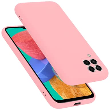 Samsung Galaxy M33 5G silikondeksel case (rosa)
