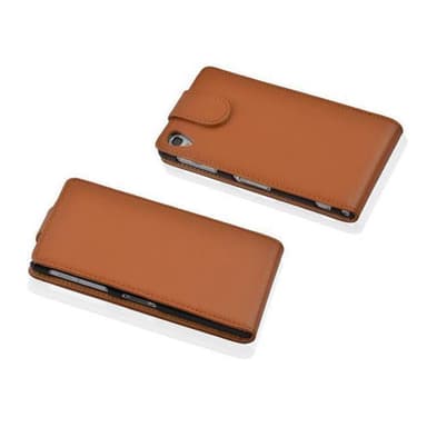 Sony Xperia Z2 Deksel Cover Etui (brun)