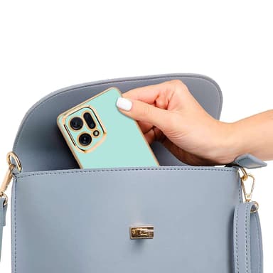 Oppo FIND X5 silikondeksel case (Grønn)