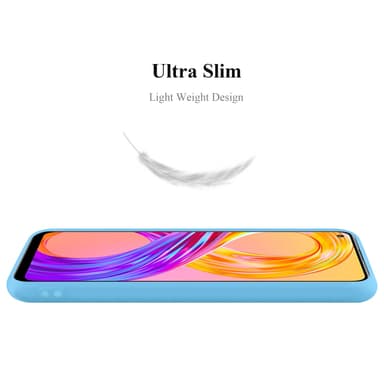 Deksel Realme 8 4G / 8 PRO Silikon cover (blå)