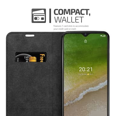 Nokia G50 5G lommebokdeksel case (svart)