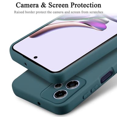 Motorola Moto G13 / G23 silikondeksel case (Grønn)
