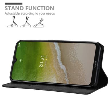 Nokia G50 5G lommebokdeksel case (svart)