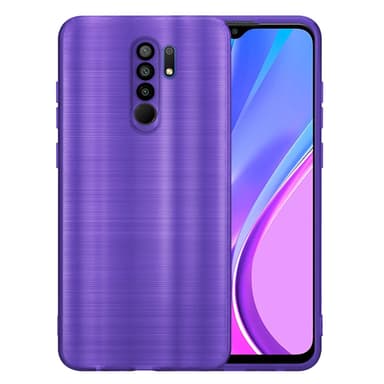 Xiaomi RedMi 9 Silikondeksel Beskyttelse (lilla)