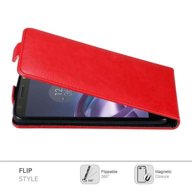Motorola MOTO Z deksel flip cover (rød)