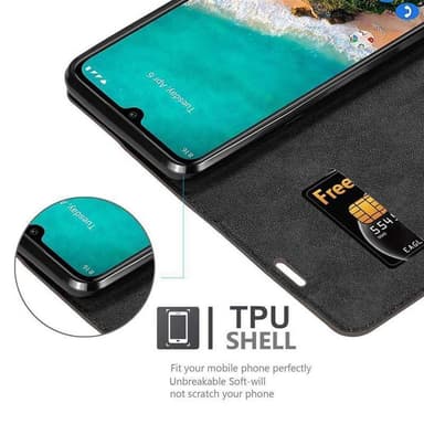 Xiaomi Mi A3 lommebokdeksel case (brun)