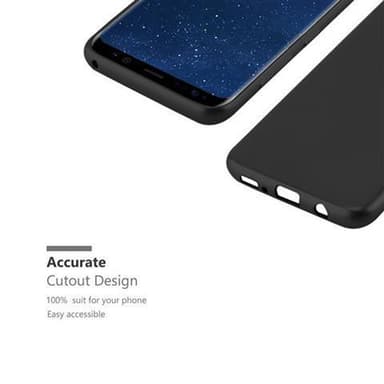 Deksel Samsung Galaxy S8 Case Cover (svart)