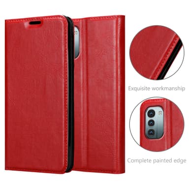 Nokia G11 / G21 lommebokdeksel case (rød)