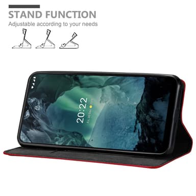 Nokia G11 / G21 lommebokdeksel case (rød)